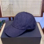 Chanel 24P Contrast Piping Jacquard CC Baseball Cap Black - Master Quality 1:1