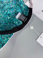 Chanel Pearl CC Baseball Cap (Turquoise Safety Pin Lining) Black - Master Quality 1:1 - Image 5
