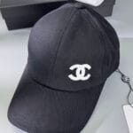Chanel Pearl CC Baseball Cap (Classic Black Lining) Black - Master Quality 1:1