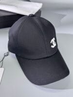 Chanel Pearl CC Baseball Cap (Classic Black Lining) Black - Master Quality 1:1 - Image 2