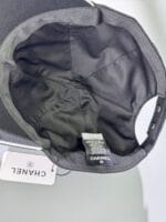 Chanel Pearl CC Baseball Cap (Classic Black Lining) Black - Master Quality 1:1 - Image 5